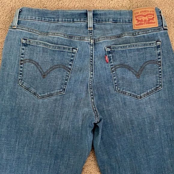 Levi’s Boyfriend Jean with Stretch Womens Sz 31 / 27 - Picture 4 of 10